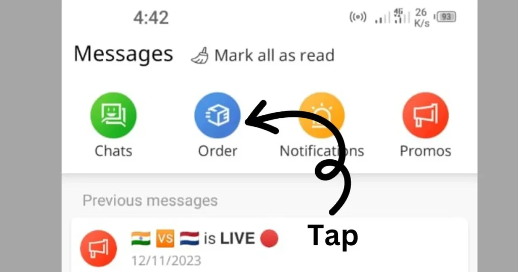 How to Delete Daraz Order History on Android