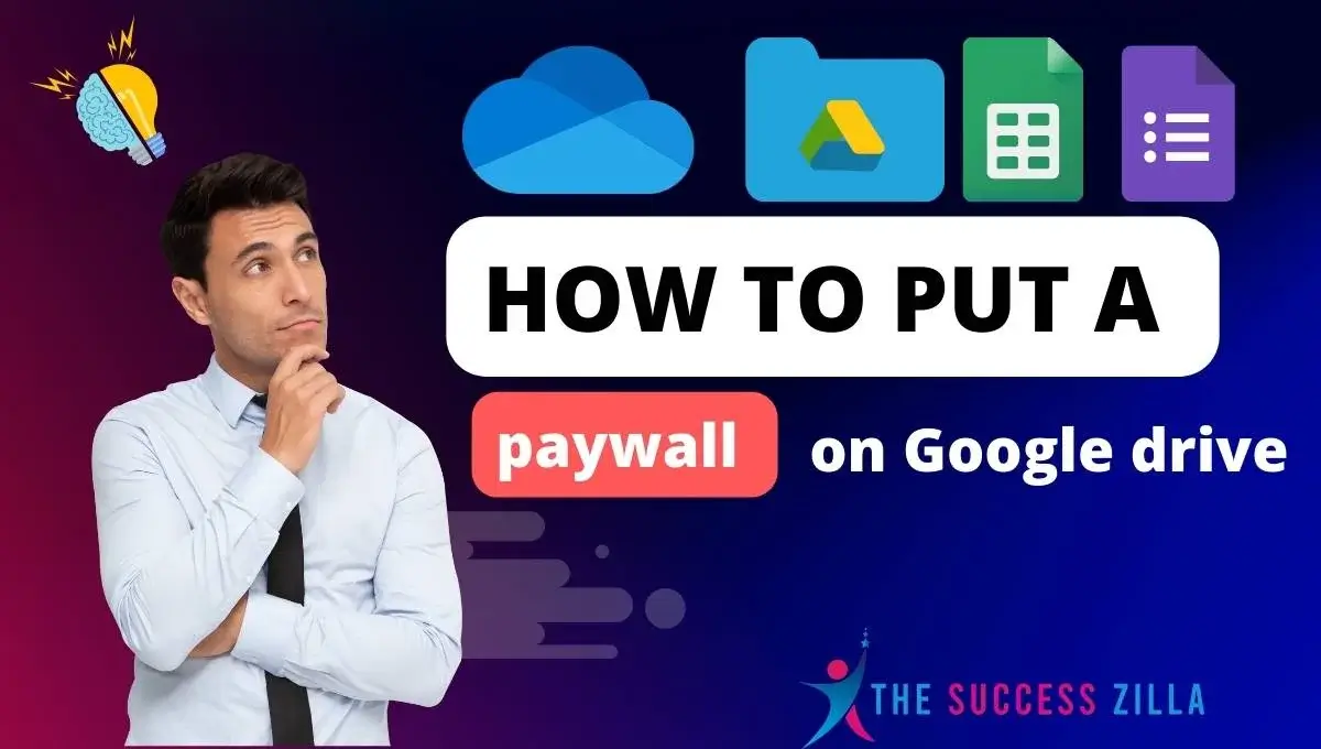 How to put a paywall on Google Drive server